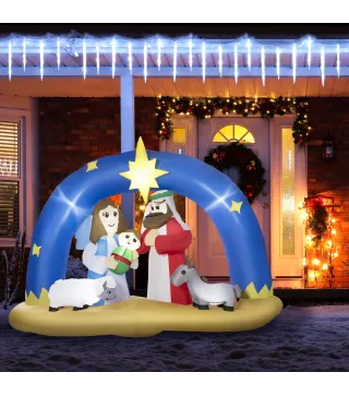 Decoración Navideña Inflable