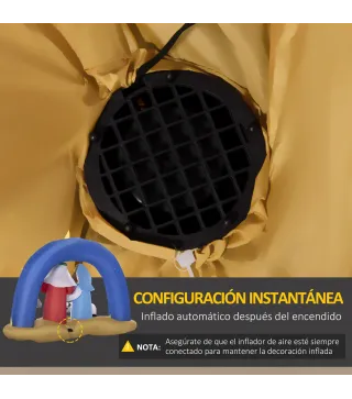 Decoración Navideña Inflable