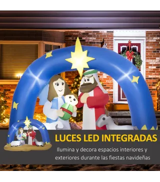 Decoración Navideña Inflable