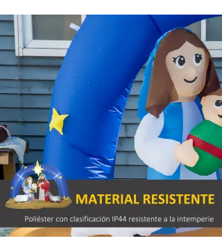 Decoración Navideña Inflable