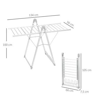 Tendedero Eléctrico Plegable