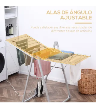 Tendedero Eléctrico Plegable