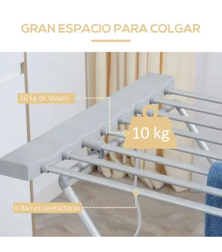Tendedero Eléctrico Plegable