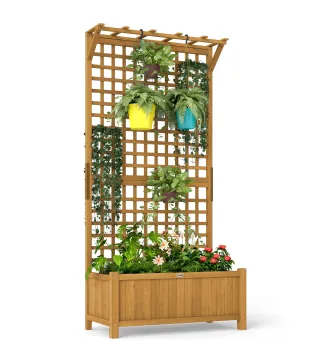 Jardinera con Enrejado