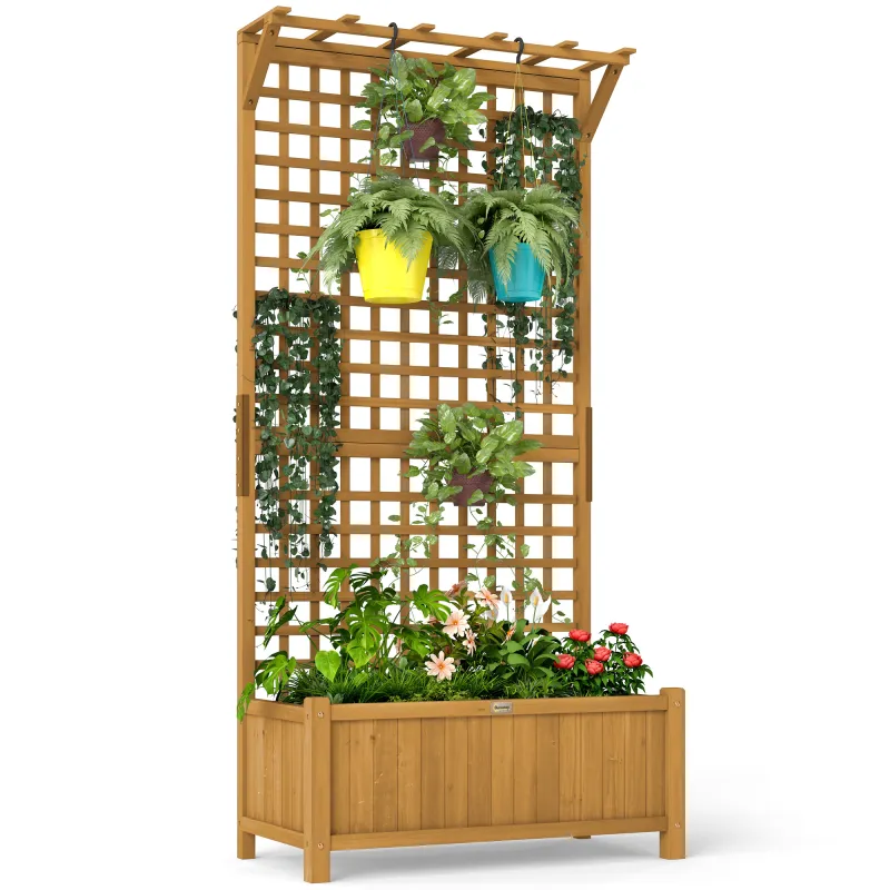 Jardinera con Enrejado Jardinera con Enrejado