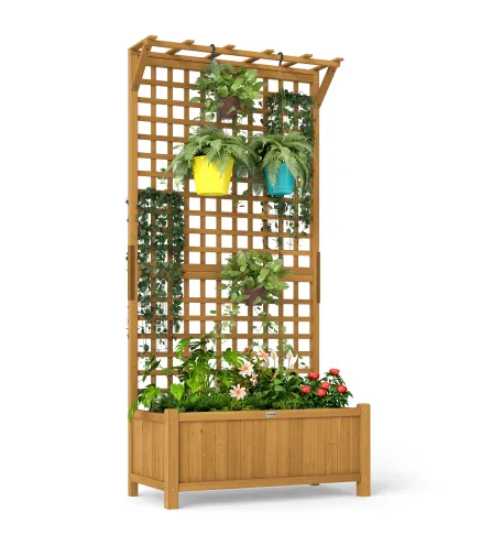 Jardinera con Enrejado