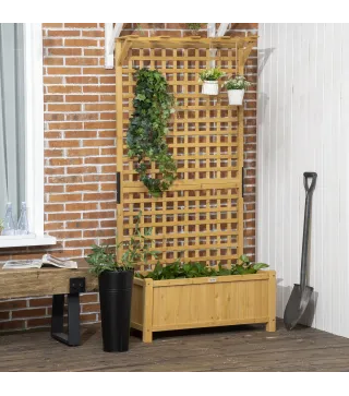 Jardinera con Enrejado