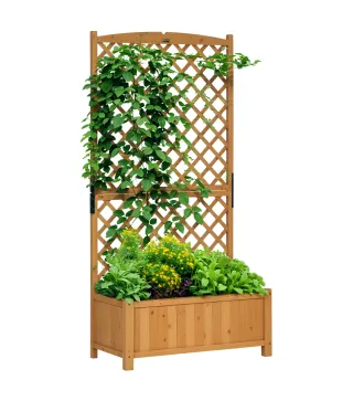 Jardinera con Enrejado