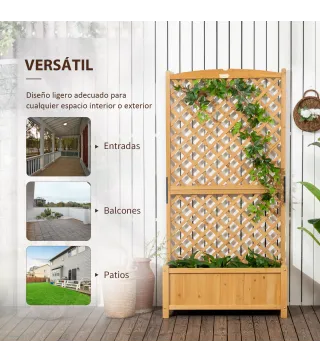 Jardinera con Enrejado