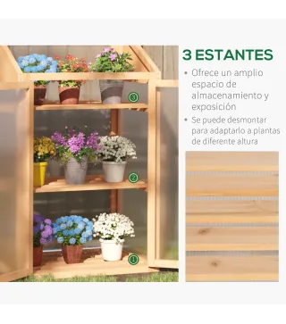 Invernadero de Madera
