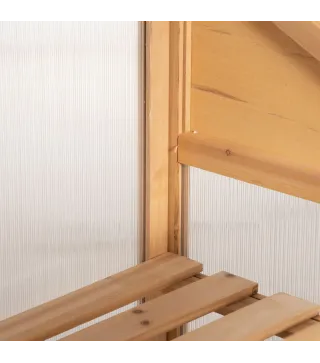Invernadero de Madera