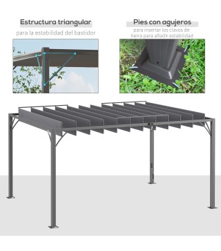 Pérgola de Jardín