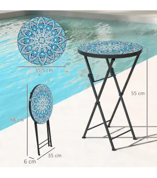 Mesa Auxiliar Jardín