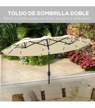 Sombrilla Doble