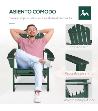 Silla Adirondack