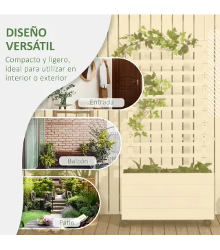 Jardinera con Enrejado