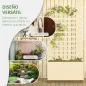 Jardinera con Enrejado