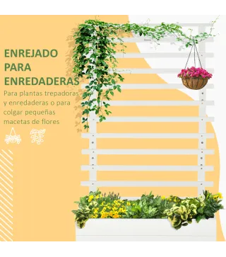 Jardinera con Enrejado