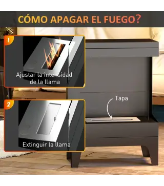 Chimenea de Bioetanol