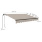 Toldo Manual Retráctil Toldo Manual Retráctil