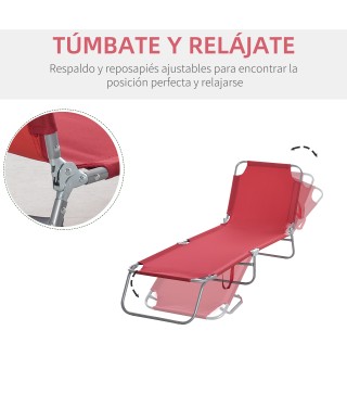 Tumbona Plegable