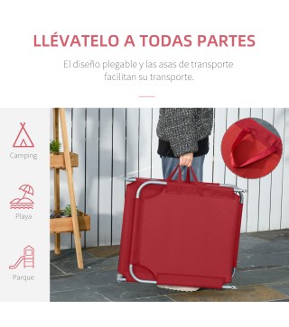 Tumbona Plegable