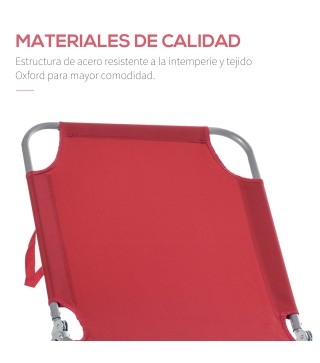 Tumbona Plegable