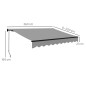 Toldo Manual Retráctil Toldo Manual Retráctil