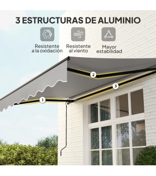 Toldo Manual Retráctil