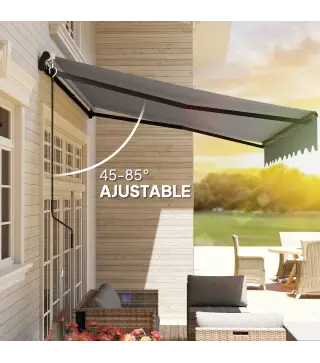 Toldo Manual Retráctil