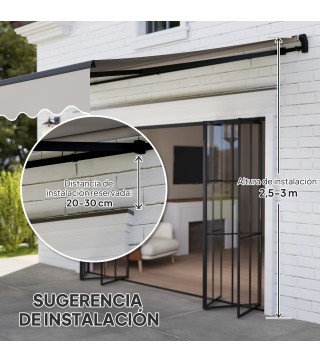 Toldo Manual Retráctil