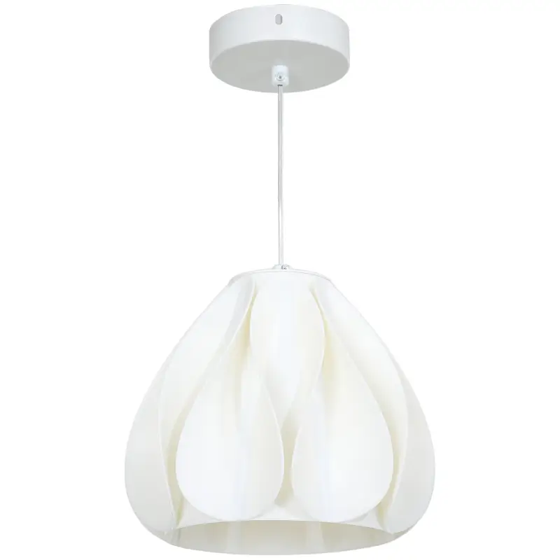 Lámpara de Techo LED Moderna Ø20,5x17,5 cm con Pantalla de Impresión 3D Luz Cálida de 3000K para Salón Dormitorio Cocina