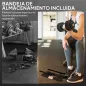 Mancuerna Ajustable 4 en 1 20 kg Ajuste Rápido de Peso con Base de Almacenaje Mango Antideslizante para Gimnasio en Casa