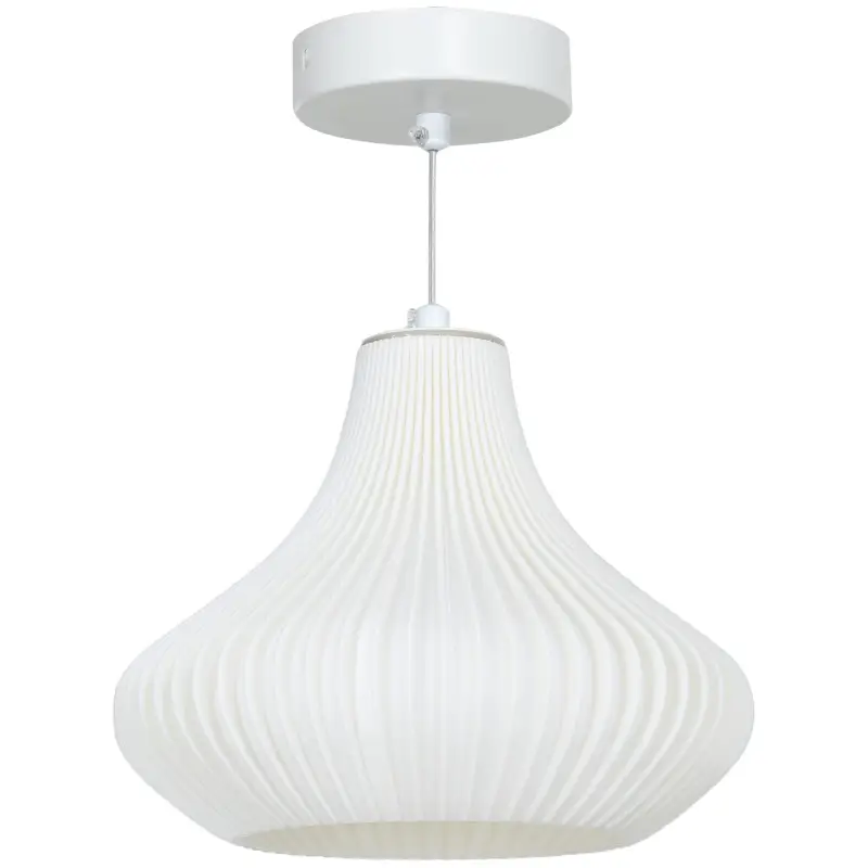 Lámpara de Techo LED Moderna Ø22x18 cm con Pantalla de Impresión 3D Luz Cálida de 3000K para Salón Dormitorio o Cocina