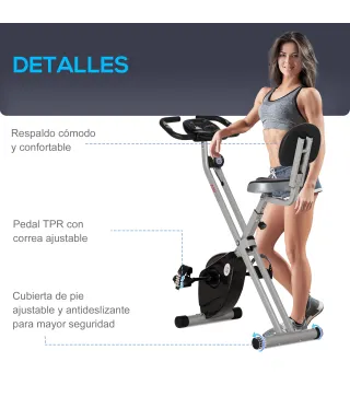 Bicicleta Estática Plegable