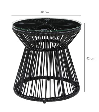 Mesa de Ratán