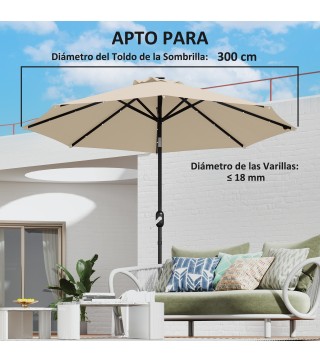 Toldo de Sombrilla