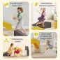 7 Bloques de Espuma para Niños Bloques de Psicomotricidad Juguete para Aprendizaje para Escalar y Gatear Amarillo