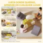 7 Bloques de Espuma para Niños Bloques de Psicomotricidad Juguete para Aprendizaje para Escalar y Gatear Amarillo