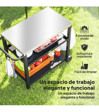 Carrito de Parrilla