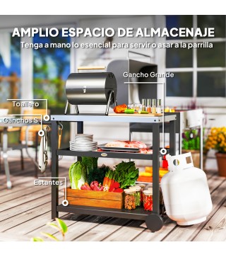 Carrito de Parrilla