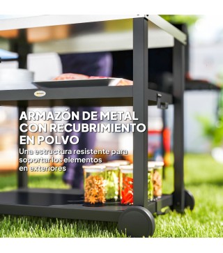 Carrito de Parrilla