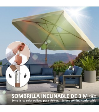 Sombrilla de Jardín