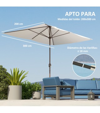 Toldo de Sombrilla