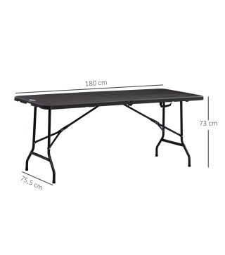 Mesa Jardín Plegable