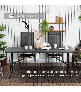 Mesa Jardín Plegable