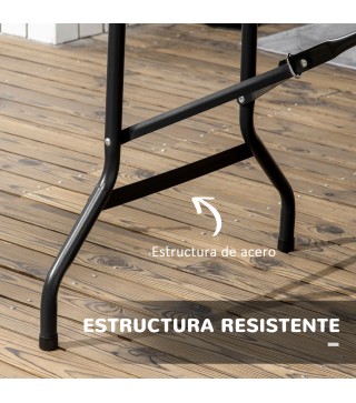 Mesa Jardín Plegable