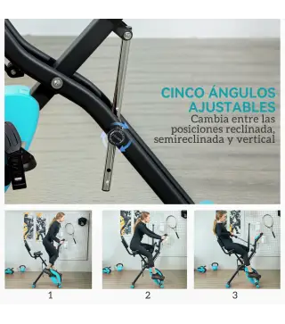 Bicicleta Estática Plegable