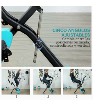 Bicicleta Estática Plegable