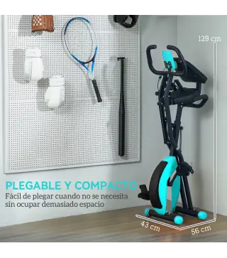 Bicicleta Estática Plegable